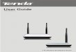N30 11N Wireless Broadband Router User Manual - Tenda ... with a different voltage rating than the one included with the router will cause damage to the product.) R 2. Connect the
