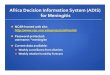 adis - University Corporation for Atmospheric Research · Africa Decision Information System (ADIS) for Meningitis Africa Decision Information System (ADIS) for Meningitis Q. Google