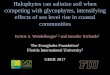 Halophytes can salinize soil when competing with ......Saha et al. 2015 Hardwood hammock 29 cm NAVD88-22 cm water table 20.5 ‰ Buttonwood forest 23 cm NAVD88 26.6 ‰ Buttonwood