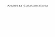 Analecta Calasanctiana - Orden de las Escuelas Pías | Web Oficial … · 2017. 12. 22. · y Diplomado en Psicología por la Escuela Superior de la Universidad Pontiﬁ cia de Salamanca