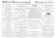 Marlborough Express....Marlborough THE Express. ANDWARAUBI-WEEKLYRECORDER. No 844.—V01.XL] BLENHEIM: SATURDAY,AUGUST 26,1876 [Threepence. Published WednesdayandSaturday 