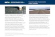 Sustainable Pavements Case StudiesGeotextiles are permeable polymer fabrics used for soil separation, filtration and drainage, and erosion control. Geosynthetics can be used on small