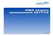 CMA impact assessment 2017/18 - GOV.UK...1.3 In this fourth CMA Impact Assessment we report on performance against this target for the financial year 2017/18. As the target is measured