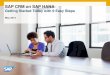 SAP NetWeaver BW on SAP HANA SAP NetWeaver BW 7.3 ... ... SAP NetWeaver BW on SAP HANA SAP NetWeaver BW 7.3 – Major Benefits Author Hilgefort, Ingo Created Date 6/24/2014 10:25:41