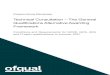 Technical Consultation – The General Qualifications ... · Technical Consultation – The General Qualifications Alternative Awarding Framework 3 Introduction On 25 February 2021