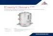 EasyClean™ System Product Brochure · 2021. 5. 20. · AESSEAL plc is certified to ISO 9001, ISO 14001, ISO/IEC 20000, ISO/IEC 27001, ISO/TS 29001, ISO 37001, ISO 45001 & ISO 50001