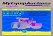 MyEquipAuctions · 2017. 2. 10. · • February 10, 2017 • 7 SOUTH ONE OWNER AUCTION B ooth Environmental THURSDA Y, DECEMBE R 15 / 9:00AM / WILBURTON, OKLAHOMA (9) Cat 420E Backhoes