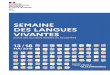 Guide pour SEMAINE DES LANGUES le plan français ......Guide : semaine des langues vivantes / 13 – 18 Mai 2019 3 préambule Chaque année, la semaine des langues a pour objectif
