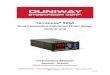 Terranova® 926A - Catalog | DUNIWAY · 2016. 9. 20. · The Terranova® 926A Dual Convection Gauge Controller is designed to simultaneously operate two Granville-Phillips 275 Convectron®