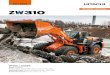 Hitachi Wheel Loaders - ZW-6 series · 2019. 9. 10. · 2 ZW310-6 ZW310-6 NO COMPROMISE The ZW310-6 incorporates unique Hitachi technology that has been specially developed for the