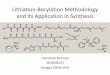 Lithiation-Borylation Methodology and Its Application in … · 2021. 2. 22. · 60% yield, 99% ee, >99% trans (2) TFAA (3) [O], pH 8 (1) NaCN B Ph Ph H O 75% yield, 99% ee, 99% trans