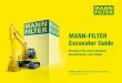 MANN-FILTER Excavator Guide · 2021. 2. 17. · Фильтры, используемые в экскаваторах, должны стабильно функ- ... 320 c cat 3066