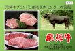 資料5 飛騨牛ブランドと産地食肉センターの役割 - maff.go.jp...飛騨牛ブランドと産地食肉センターの役割 2019年7月5日 飛騨ミート農業協同組合連合会