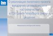 О реализации пилотного проекта внедрения ...imc-nev.ru/file/ПРЕЗЕНТАЦИЯ_СЕМИНАР_24...2021/06/24  · Предварительные
