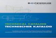 TECHNICAL CATALOG TECHNISCHER KATALOG Pages... · 2020. 12. 10. · • Rauheitsmessung • δ-Ferrit-Messung (1.4435 BN2 / 316L) DOCUMENTATION, PACKAGING AND SHIPPING Dockweiler