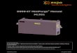 D808-ET MiniPurge Manual ML501 · 2021. 7. 6. · D808 MiniPurge® Control Unit Data Action on Pressure Failure: Alarm and Trip (isolate power to pressurized enclosure), user adjustable