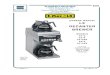 OWNERS MANUAL LX DECANTER BREWER · OWNERS MANUAL LX DECANTER BREWER MODELS 2212 2216 2216EX 2272 2274EX Includes INSTALLATION OPERATION USE & CARE SERVICE p/n 74733 Rev. D M656 050208