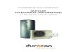 Durocan lucht/water-warmtepomp · 2020. 6. 16. · naam van Sanden International (USA), Inc. en/of Duropro BV. Trade marks ® Registered trademark ... Het hete koudemiddel verplaatst