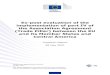 Final Inception report: Ex-post evaluation of the ......Ex post evaluation of the implementation of part IV of the Association Agreement (Trade Pillar) between the EU and its Member