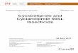 Cyclaniliprole and Cyclaniliprole 50SL Insecticideoaresource.library.carleton.ca/wcl/2017/20170905/H113-9...2017/09/05  · Proposed Registration Decision PRD2017-12 Cyclaniliprole
