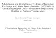 Advantages and Limitation of Hydrogen/Deuterium Exchange ......2011/09/26  · Advantages and Limitation of Hydrogen/Deuterium Exchange with Mass Spec. Detection (H/DX-MS) in Conducing