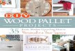 DIY wood pallet projects : 35 rustic modern upcycling ideas to personalize your space