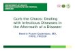 Dealing with Infectious Diseases in the Aftermath of a Disaster
