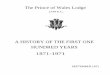 The Prince of Wales Lodge History