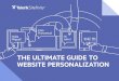 the ultimate guide to website personalization