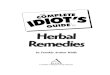 The complete idiot's guide to herbal remedies