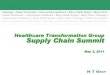 Healthcare Transformation Group Supply Chain Summit