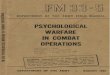 fm 33-5 - psychological warfare in combat operations