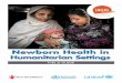 Newborn Health in Humanitarian Settings - Field Guide