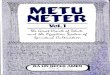 Metu Neter, Volume 1 by Ra Un Amen Nefer