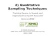 Qualitative Sampling Techniques - Geneva Foundation for Medical