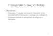 1-2 Ecosystem History & Concept