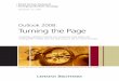 Outlook 2008: Turning the Page