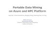 Portable Data Mining on Azure and HPC Platform