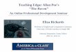 Teaching Edgar Allan Poe s - America in Class® - primary sources