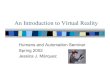 An Introduction to Virtual Reality - MIT - Massachusetts Institute