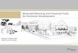 Municipal Planning and Financial Tools for Economic Development Handbook EN