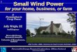 Small Wind Power Technology - University of Massachusetts Amherst