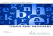 Terms and glossary - Centre for Logistics Excellence EDUCATION