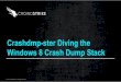 Crashdmp-ster Diving the Windows 8 Crash Dump Stack