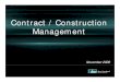 Contract / Construction Management - World Bank Internet Error
