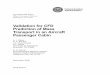 Validation for CFD Prediction of Mass Transport in an Aircraft Passenger Cabin