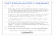 POST-FILING CHAPTER 7 CHECKLIST - Public Counsel - power of pro