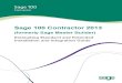 Sage 100 Contrator-Estimating Installation and Integration Guide