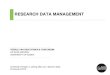 Research Data Management - UK Data Archive