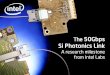 The 50Gbps Si Photonics Link